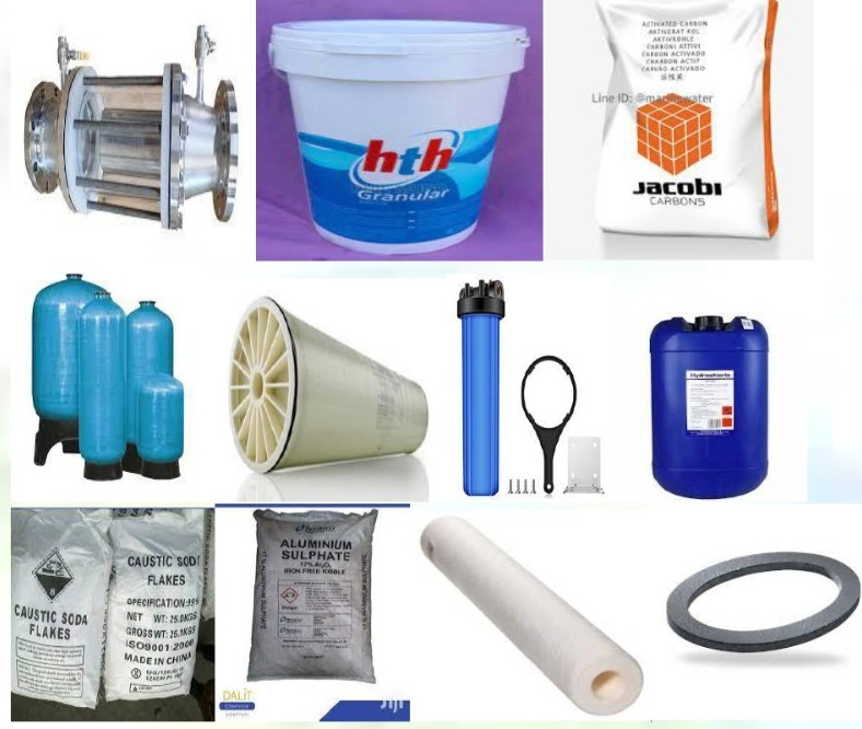 Water consumables, spares & accessories